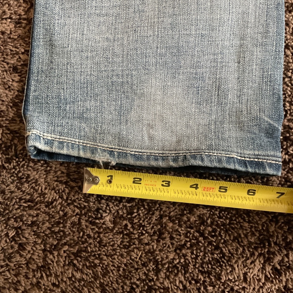 Preowned women’s Rock Revival Elaina Bootcut denim jeans sz 30 medium blue - Picture 9 of 10